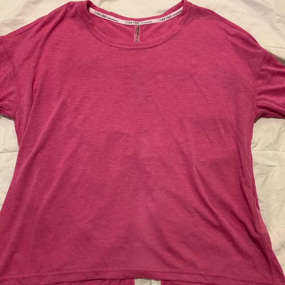 Calvin Klein pink top